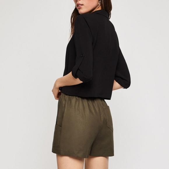 Tie Front Blouse - Picture 3 of 7